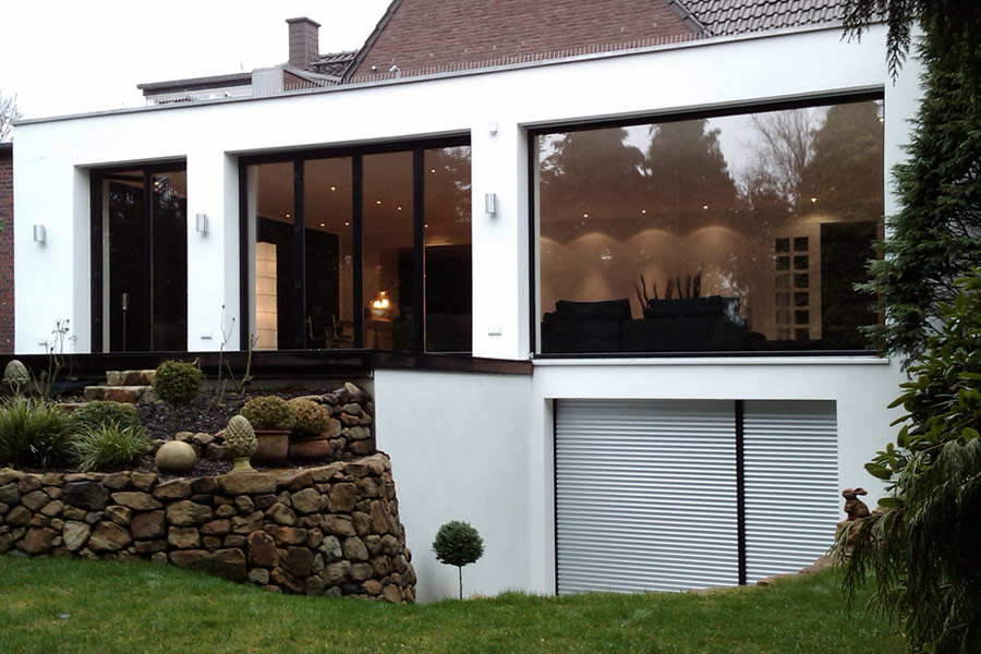 Anbau an Bestand